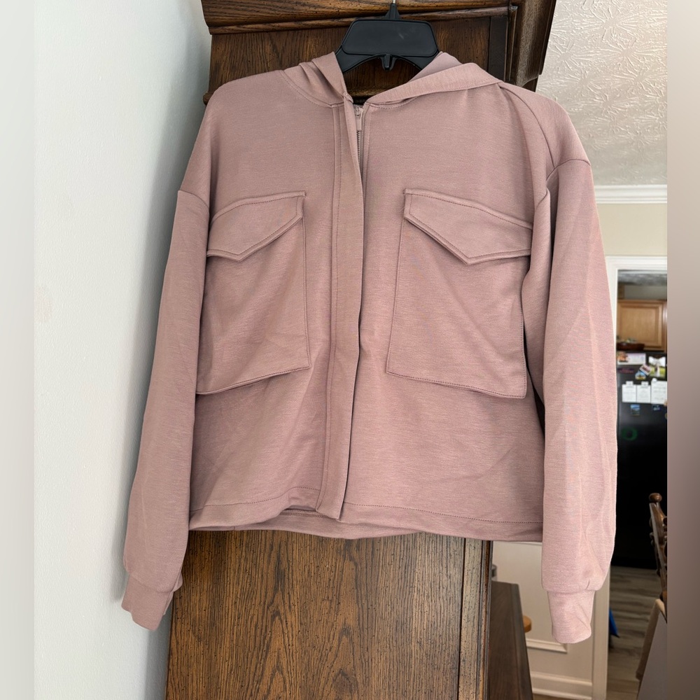 Yogalicious Mauve Hooded Jacket